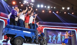 Người đàn ông hit tô vào bụng kéo 15 người trong 'Người bí ẩn'